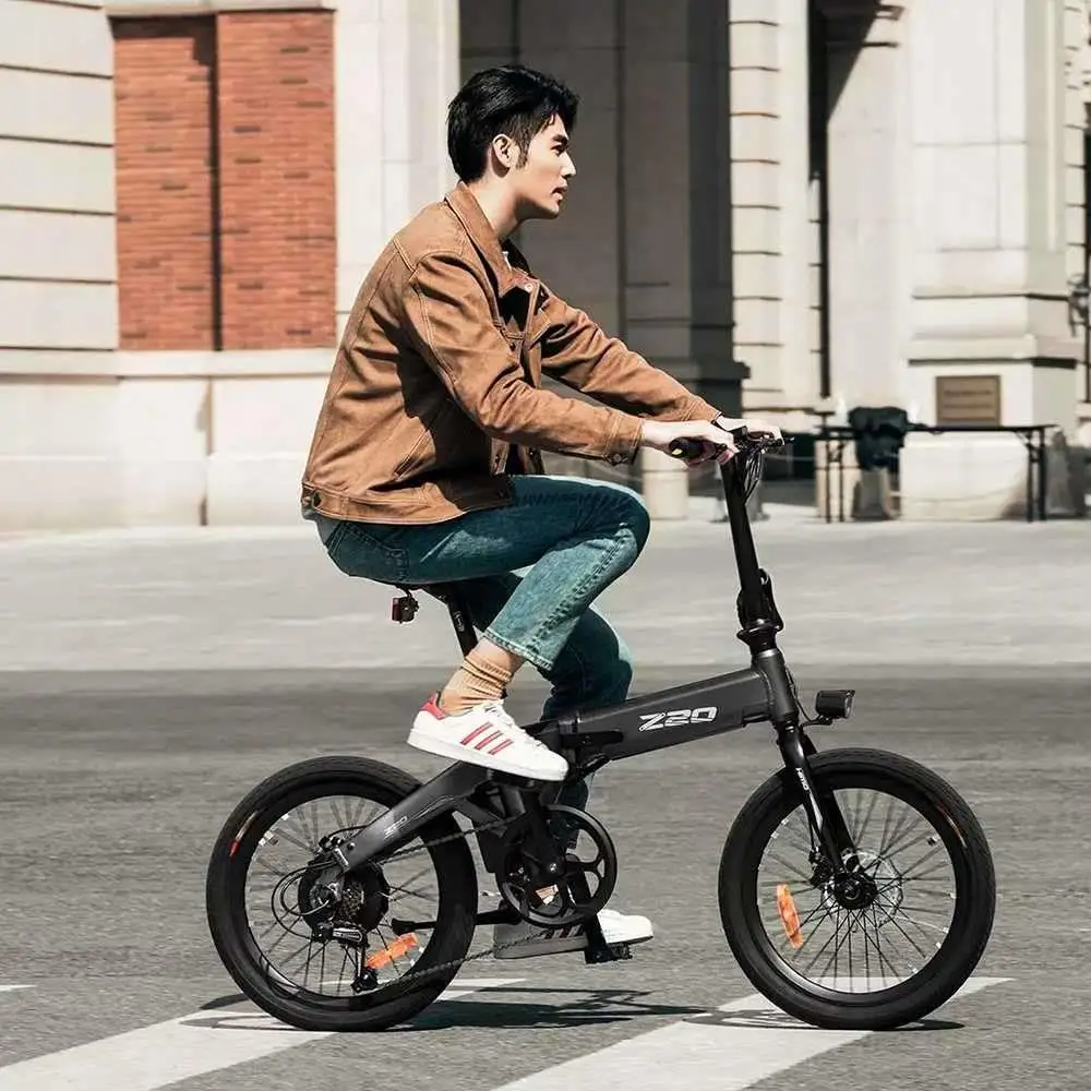 Бесплатно Fender XIAOMI HIMO Z20 Электрический велосипед ebike 80 км пробег электровелосипед