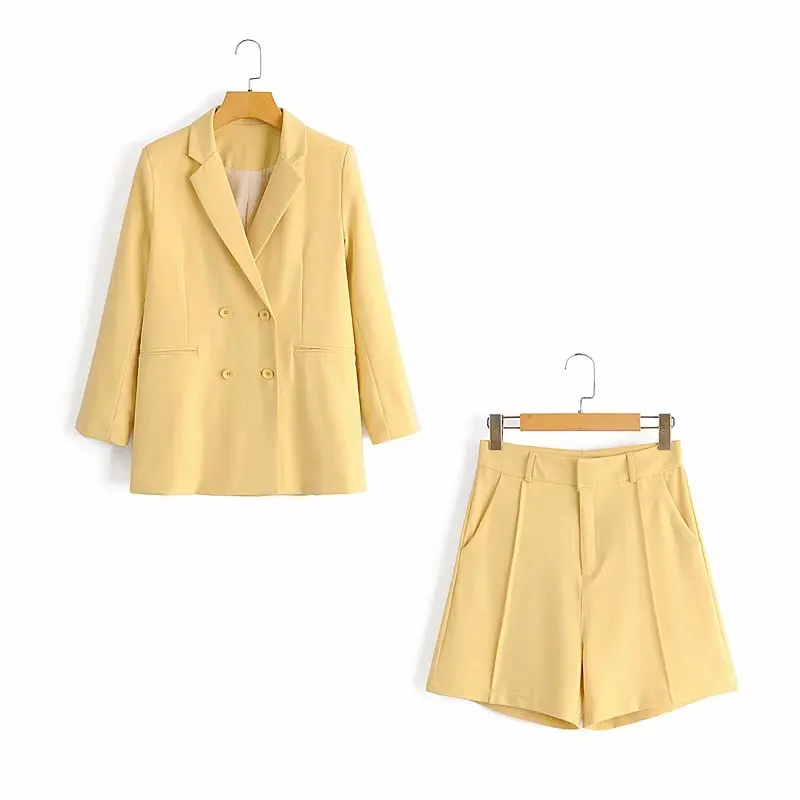 

Suit suit ~ fashion OL loose casual jacket women's high waist casual shorts trousers British style small suit