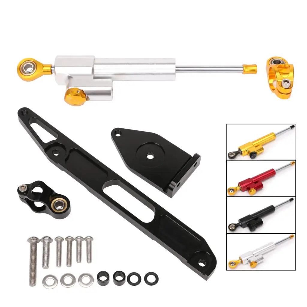 

For YAMAHA XJR1300 2002-2015 Damper Mounting Bracket Kit Motorcycle Aluminium Accessories Steering Stabilizer