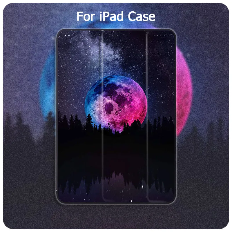 

Starry Sky Case For ipad Mini 5 4 3 2 1 Air 2 PU Leather Tablet Folding Case For ipad 9.7 10.2 2019 11 12.9 inch Pro 2020 Cover