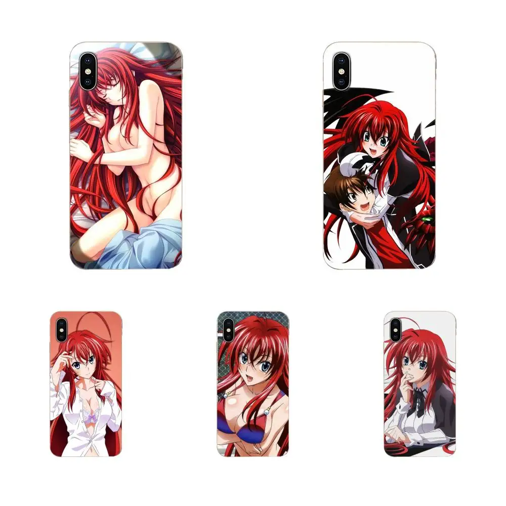 Мягкие чехлы из ТПУ чехол Akeno Rias Gremory High School Dxd для Apple iPhone 11 Pro X XS Max XR 4 4S 5 5C 5S SE 6 6S 7 8