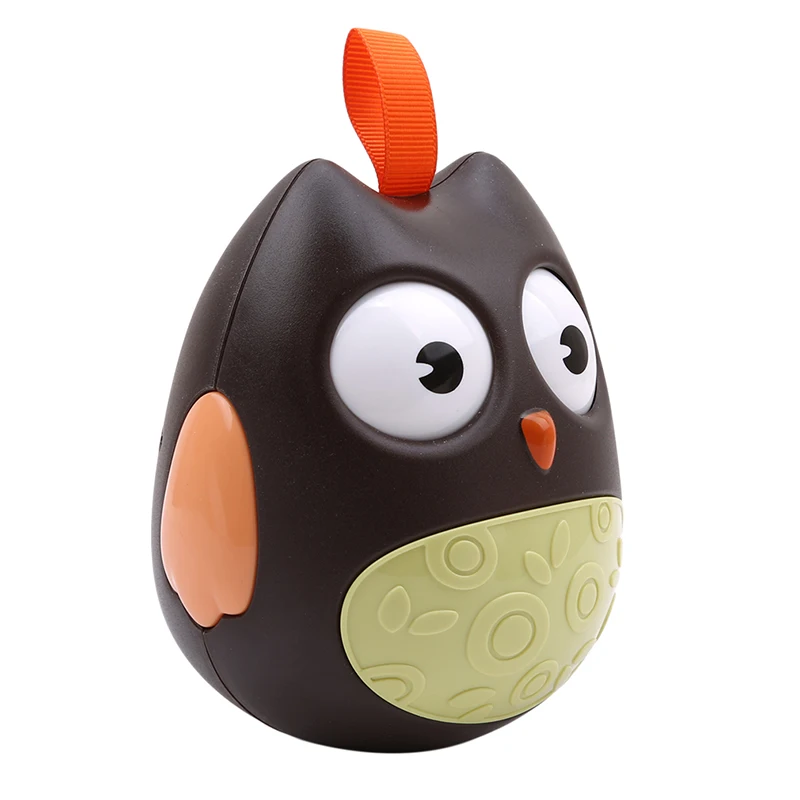 

Cute Baby Toys Owl Doll Baby Rattles Gifts Baby Roly Poly Tumbler Toy With Bell Toys For Children