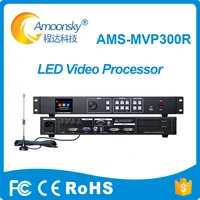 led display panel module use usb video processor mvp300r professional led video processor support radio frequency remote control