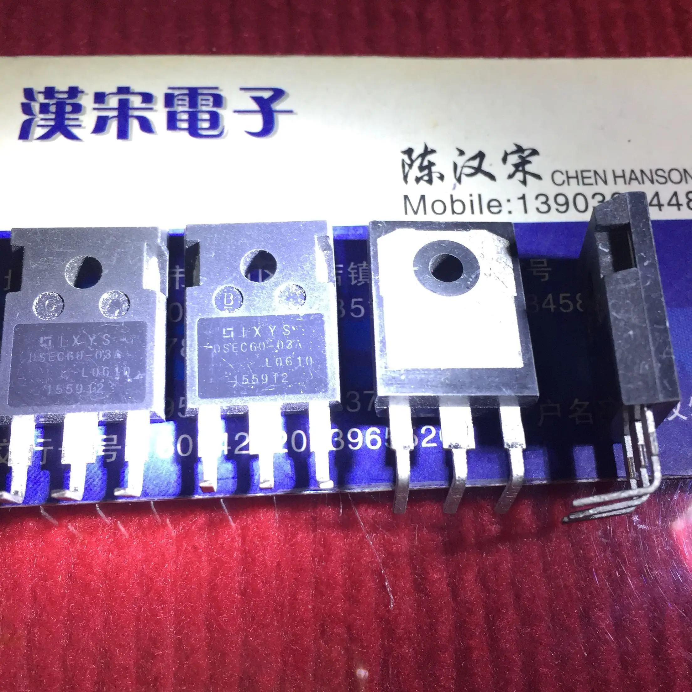

Free shipping DSEC60-03A TO-247 10PCS