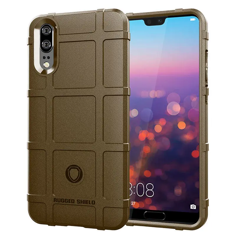 

Case For HuaWei P20 Fashion Frosted non-slip Protective Soft Silicone Back Cover For HuaWei P20 Airbag frame Anti-fall Cover