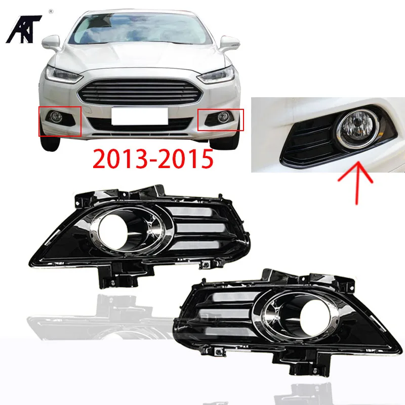 Правая и левая противотуманная фара светильник рамка для Ford Mondeo 2013 2015