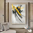 Абстрактная живопись, желтый, красного и синего цветов картины маслом напечатаны на холсте плакаты и напечатаны на холсте современный граффити художественная настенная роспись