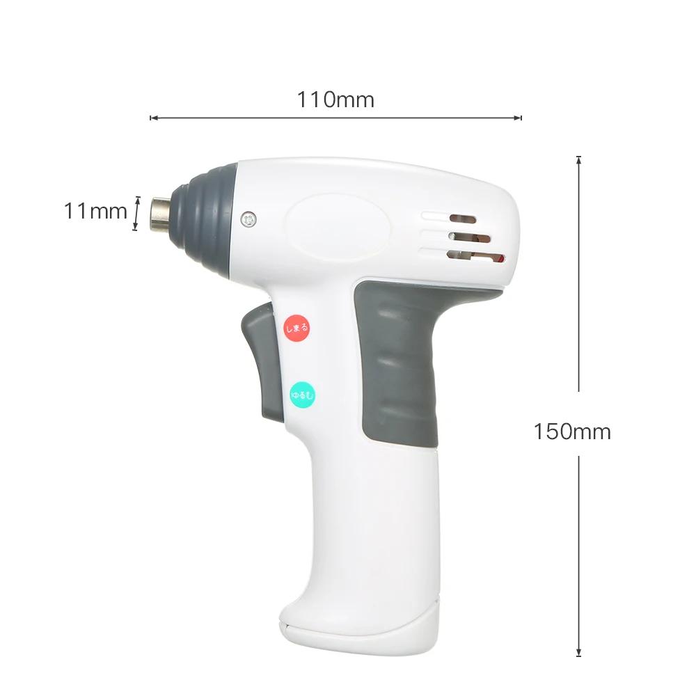 Беспроводная отвертка DIY для дома Аккумуляторная дрель с питанием от