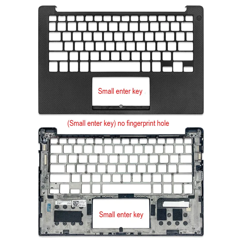 

95NEW Refurbished For DELL XPS13 9360 9350 P54G Laptop Palmrest Upper Case US UK Version Keyboard Bezel 0PHF36 0NXHVX 043WXK