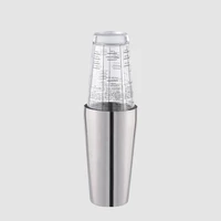oape 400700ml boston cocktail shakers martini bartender bar tools glass and stainless steel mixing tin set party bar tools