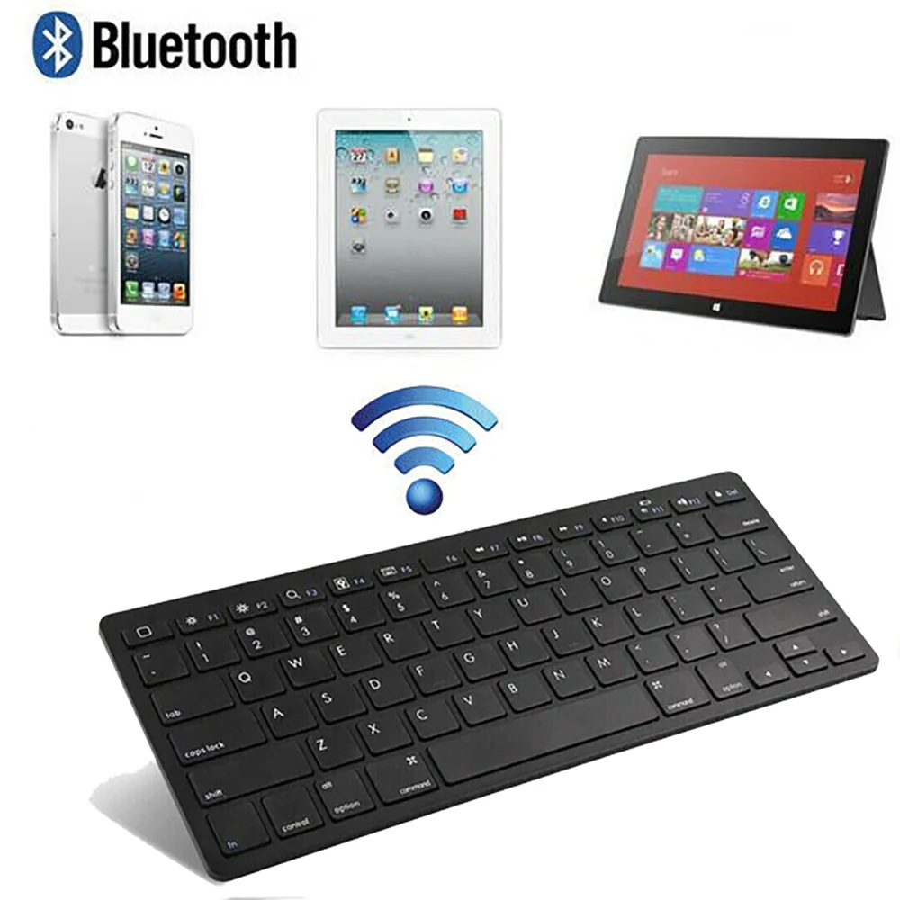 Мини Bluetooth клавиатура для Apple iPad Pro Air Беспроводная мини ноутбука Macbook английская