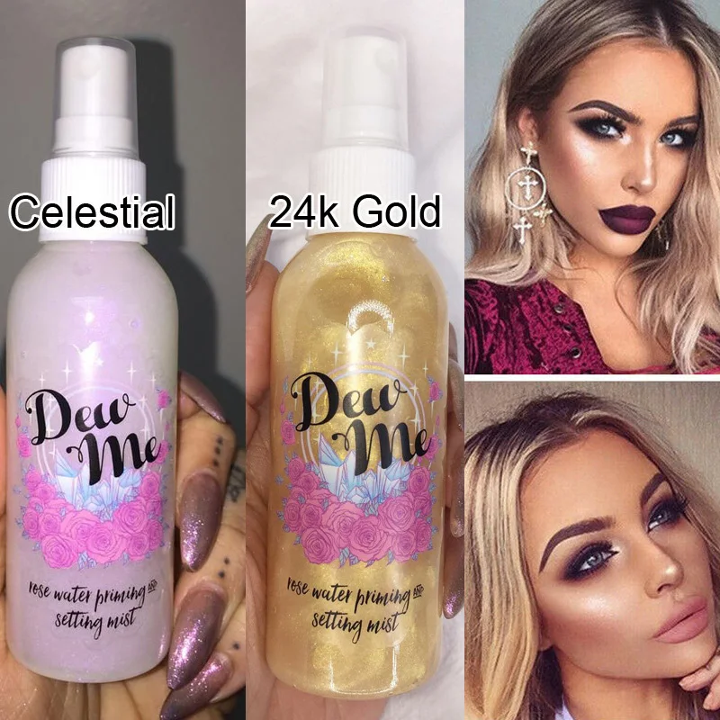 Жидкий хайлайтер TSLM2 для лица и тела бронзатор спрей Осветляющий мерцающий