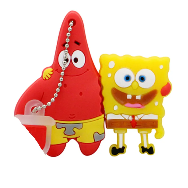 Usb флеш-накопитель Sponge Bob 256 ГБ Классическая мультяшная флешка 64 флеш-карта памяти