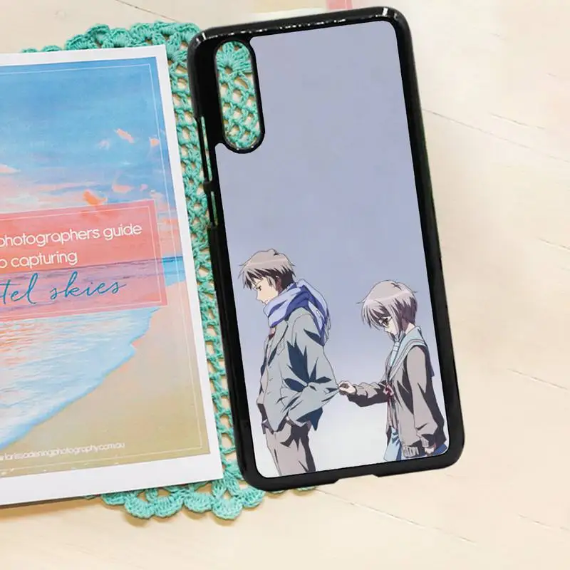 

Disappearance of Haruhi Suzumiya anime Phone Case PC for iPhone 11 12 pro XS MAX 8 7 6 6S Plus X 5S SE 2020 XR