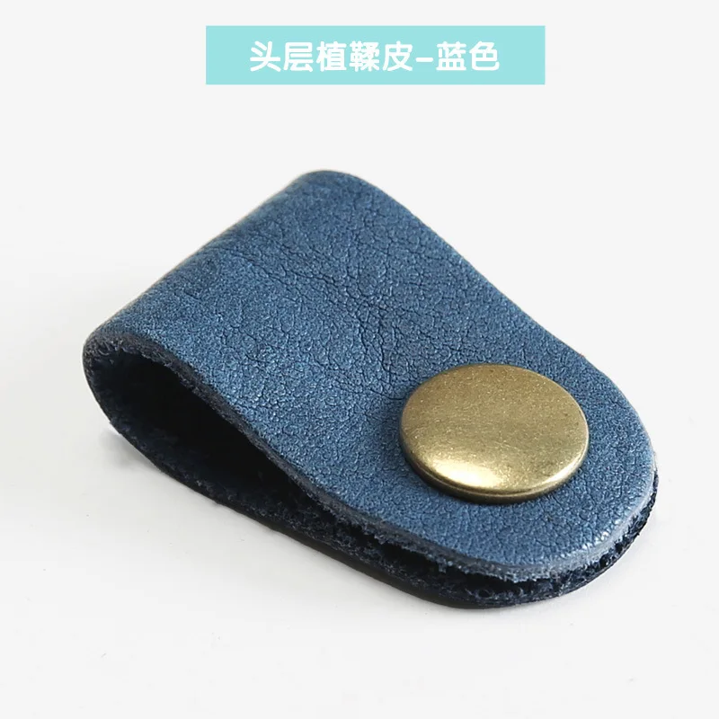 blue Кабельный органайзер силиконовый USB устройство для сматывания кабеля гибкий кабель управление зажимы держатель кабеля для мыши наушники - Цвет: blue