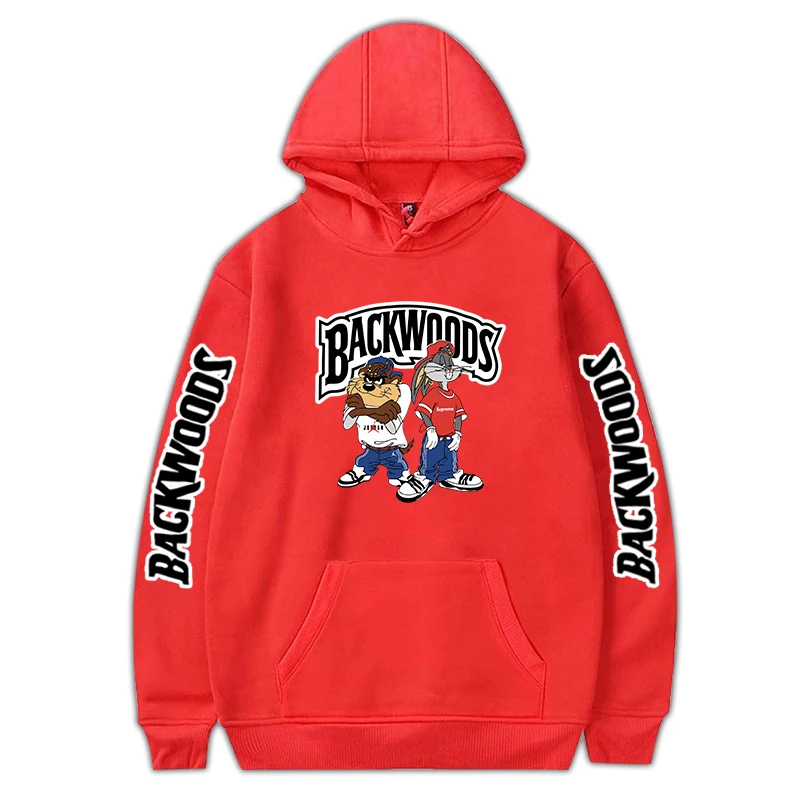 

Sweatshirt Men Backwoods Printed Pullover Hoodie Hipster Streetshirt Wear Korean Version Clothing Women Fashion Tops