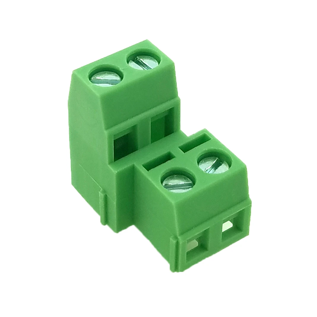 KF127A KF127B 5 08 2P 3P двухрядные Винтовые клеммные колодки KF127HL DG127A мм 2-контактный