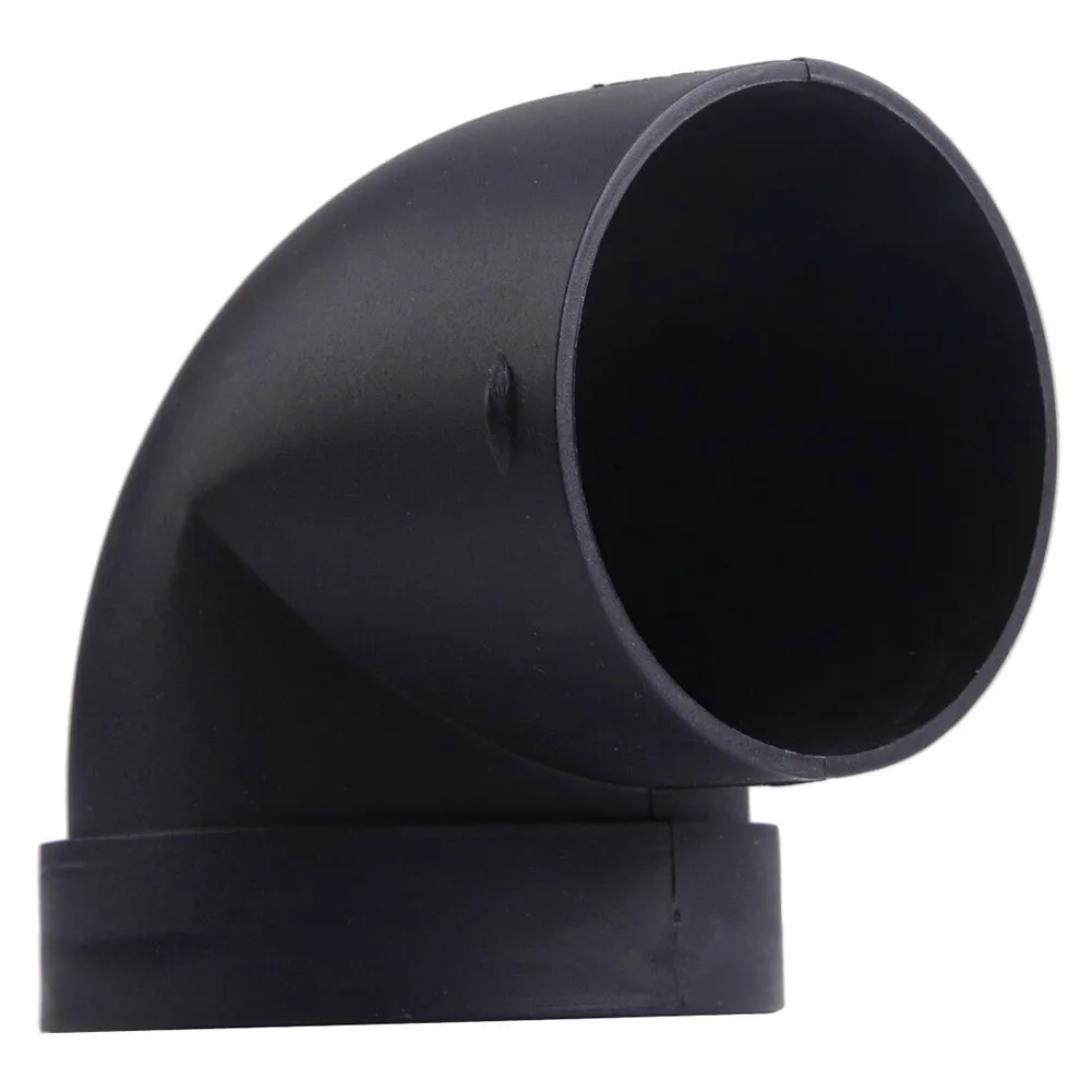 

75mm Air Ducting Pipe Elbow Outlet Connector Black Plastic Fit For Eberspaecher Webasto Heater Cooling System Replacement Part