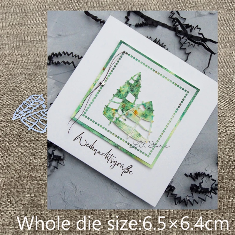 

Новый дизайн, металлические высечки для рукоделия, высечки, 2 шт., украшение в виде листьев, для скрапбукинга, альбома, бумаги, карточек, тисне...