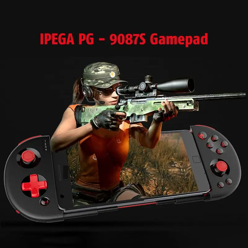 Обновленный Телескопический Bluetooth геймпад Red Warrior с поддержкой IOS и Android|Геймпады| |