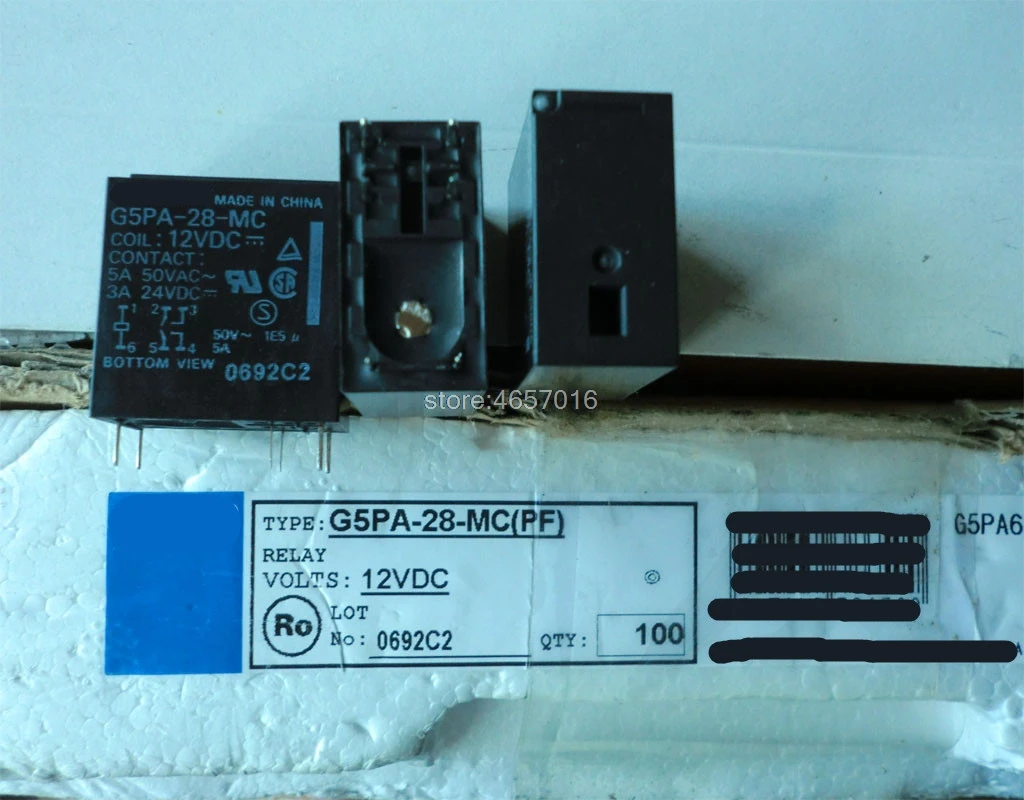 Реле 5шт./лот реле флейта 24VDC 42F-2A-24V 5A двойной контакт | Строительство и ремонт