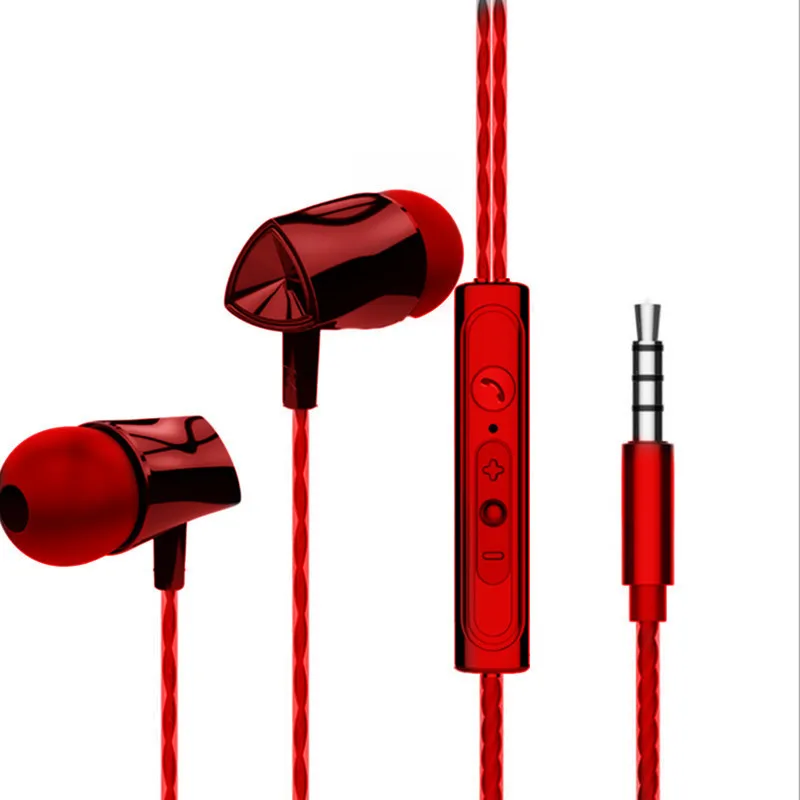 In-Ear Wired Earphone 3.5mm Earbuds Earphones Music Sport Gaming Headset with Mic for IPhone Xiaomi Samsung Huawei P40 Stereo |