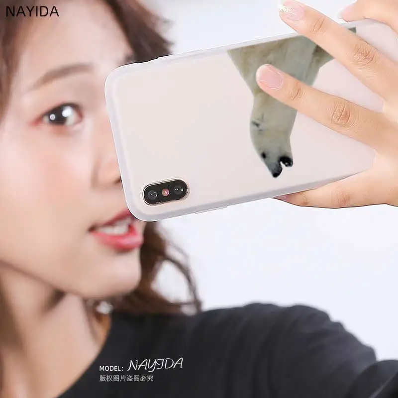 Чехлы для телефонов с милым полярным медведем huawei p20 P8 P9 P10 p30 Lite 2017 Plus P 20 30 Pro Smart Z 2019