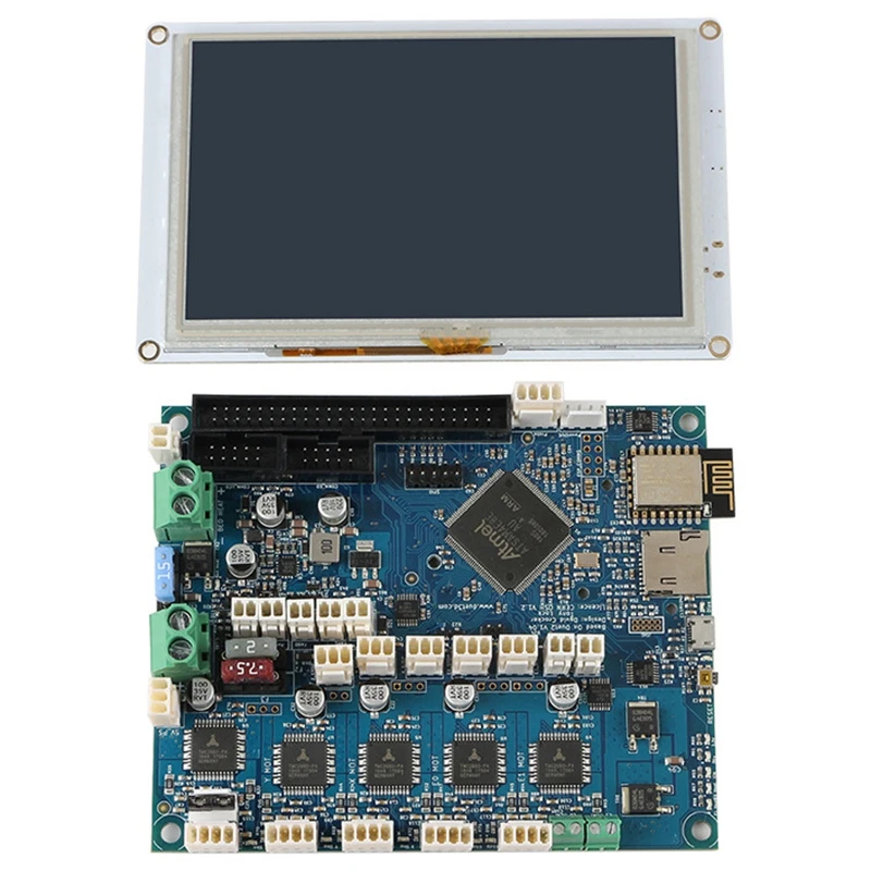Clone DuetWifi Duet 2 Wifi V1.04 материнская плата Advanced 32 Bit электроника с 5 дюймов PanelDue 5I