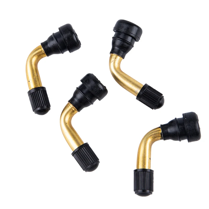 

4PCs Rubber Angle Valve For Tubeless Tires Nipple For Tubeless Disc Wheel Nipple (pvr40/pvr50/pvr60/pvr70)