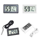 Удобный комнатный датчик температуры и влажности, миниатюрный термометр с цифровым ЖК-дисплеем, гигрометр