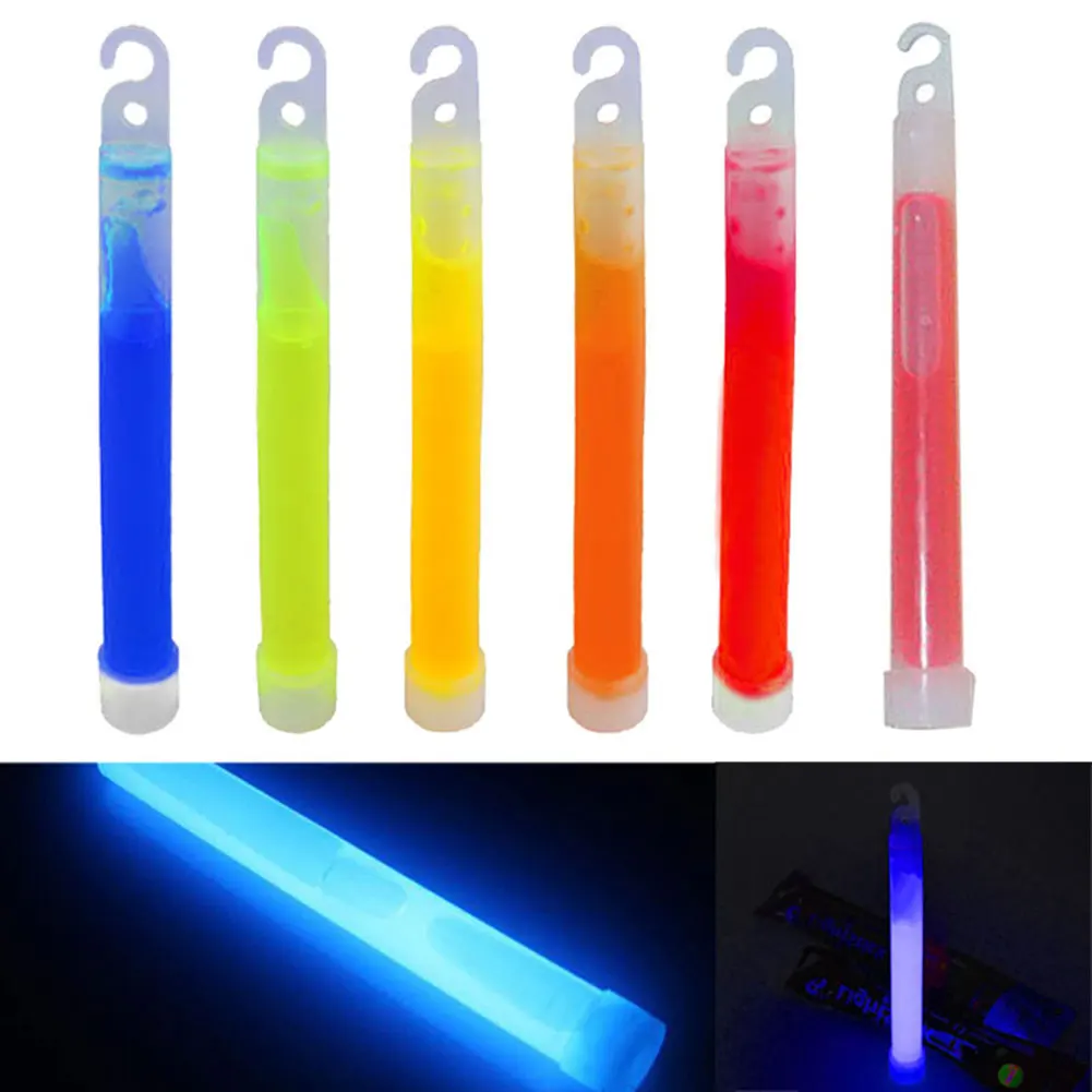 10pcs /lot 6inch multicolor Glow Stick Chemical light stick Camping Emergency decoration Party clubs supplies Fluoresce - купить по
