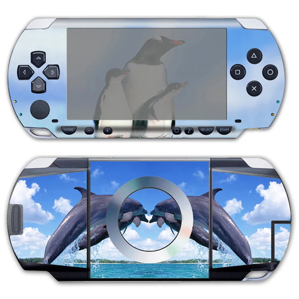 Съемные водонепроницаемые аксессуары для игр Виниловая наклейка PSP 1000 кожи|decal skin