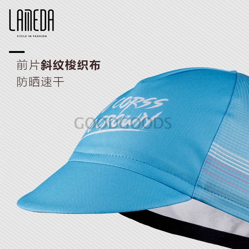 

LAMEDA Classic Cycling Caps Bike Wear Hats Breathable LightnessSun Protection Free Size Elastic Men Women Quick Dry Bicycle Hats