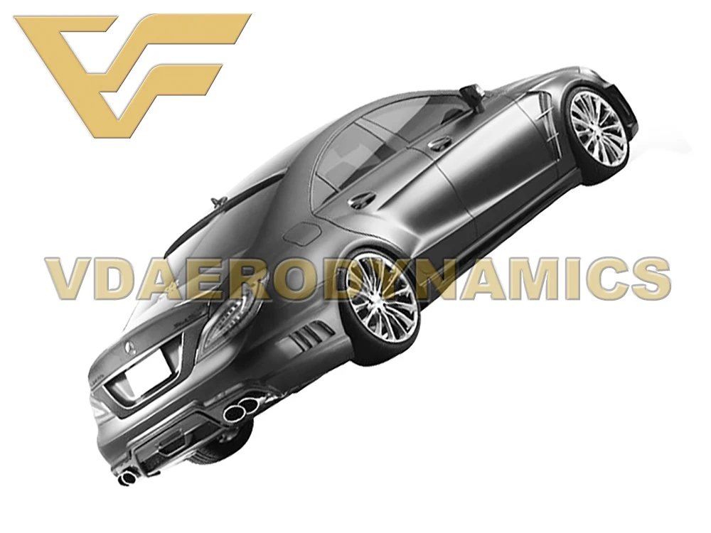 Полный комплект для переднего и заднего бампера боковая юбка подходит 04 10 Benz w222