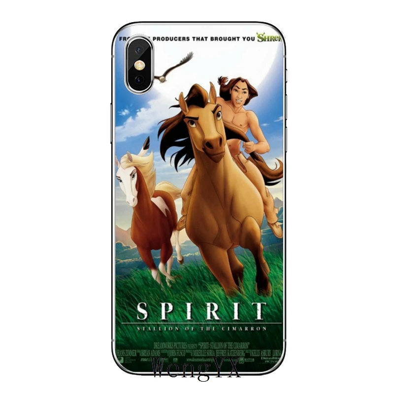 Spirit Stallion Cimarron Horse For iPhone XR X XS Max 8 7 6s 6 plus SE 5s 5c 5 iPod Touch Accessories phone case | Мобильные