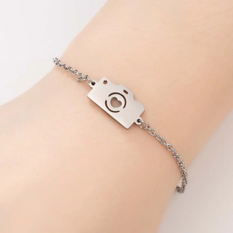 Hfarich Элегантный Открытый браслет Pulseiras панк листья манжеты браслеты для женщин ювелирные изделия для девушек Mujer Pulseira женские подарки - Окраска металла: Bracelet SL290S