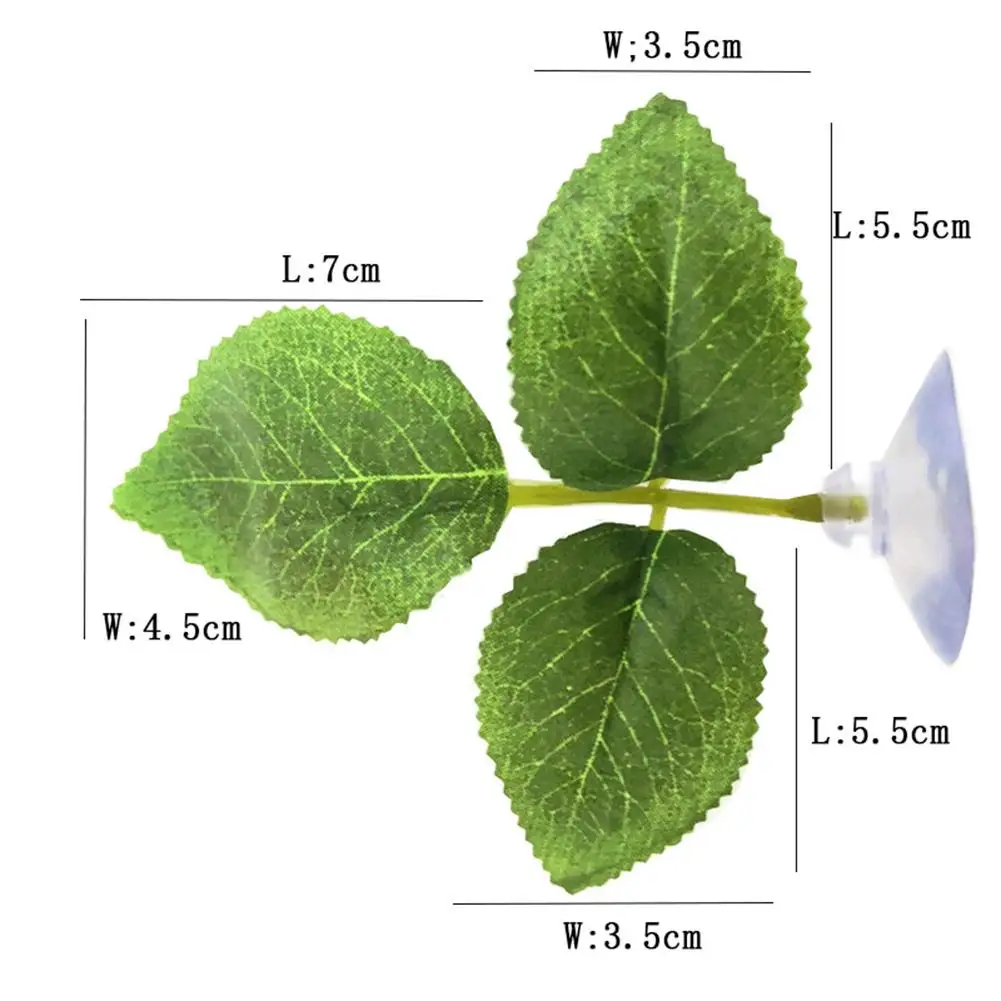 Betta кровать лист гамак моделирование водная трава Ландшафтный аквариум Декор для