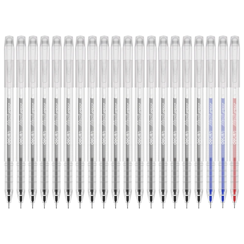 

3pcs 0.5mm Gel Pen For Writing the Signature Black/Blue Red Ink Color Ink Pen Gel Pen Student Dffice Tools School Supplies