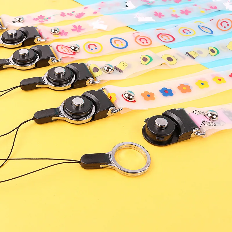 Shellnail МОБИЛЬНЫЙ ТЕЛЕФОН Lanyard съемный расширяющийся прозрачный ремень для iPhone iProd