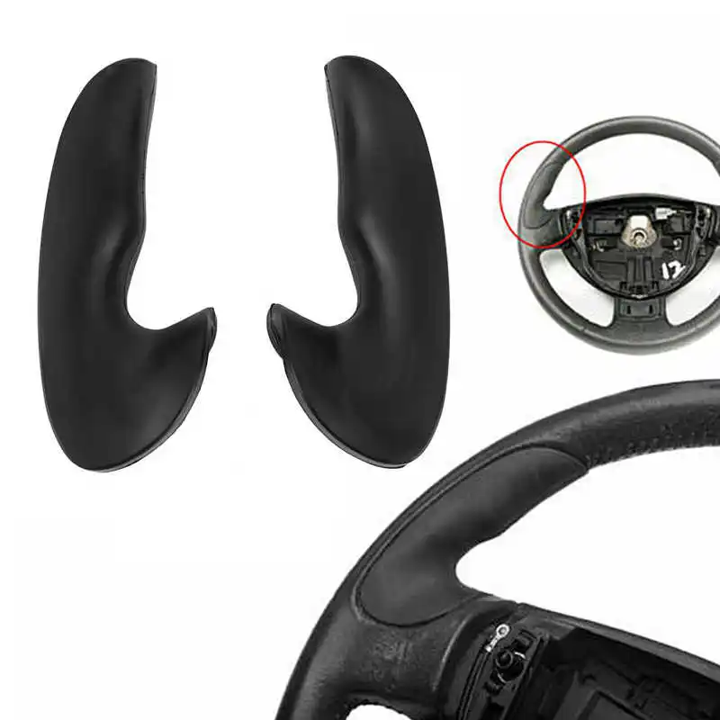 

2Pcs Steering Wheel Thumb Grips Replacement 8200058695 Fit for Renault Sport RS Clio II MK 2 172/182 Car style