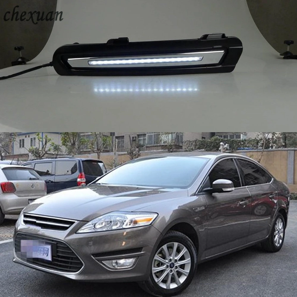CSCSNL 1 комплект для Ford Mondeo Fusion 2011 2012 2013 светодиодный DRL Дневной светильник
