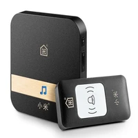2020 new convenient easy installation xiaomi radio doorbell 300m remote electronic intelligent remote control doorbell pager