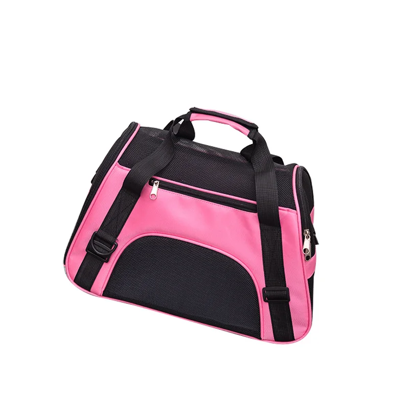 

Breathable Small Dog Carrier Bag Portable Folding Cat Bag Soft Sided Dog Shoulder Bag Pet Outdoor Travel Handbag for Dog Cats