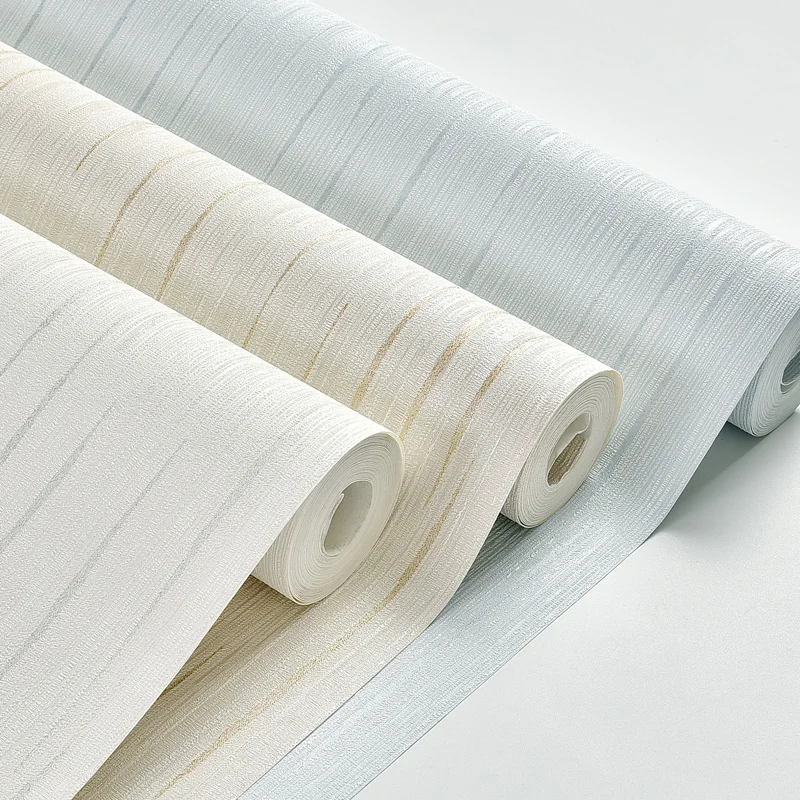 Самоклеющиеся тисненые полосатые обои наклейки Современные 3d Элегантные