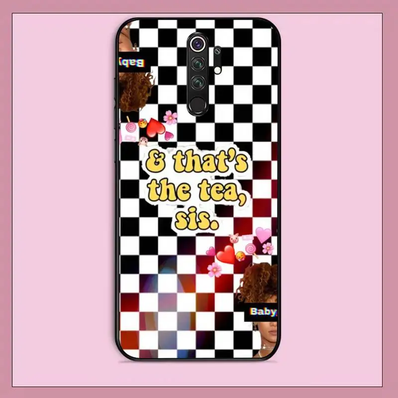 

FHNBLJ Black and white chess board black Phone Case Hull for RedMi note 9 4 5 6 7 5a 8 9 pro max 4X 5A 8T