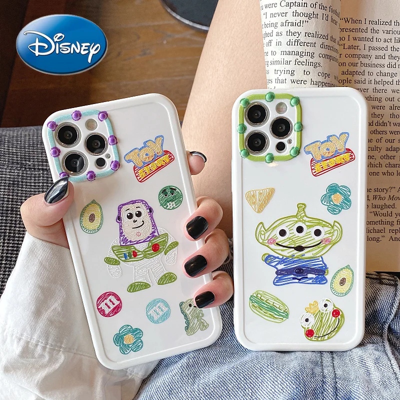 

Disney Phone Case for IPhone 7/8P/X/XR/XS/XSMAX/11/12Pro/ Alien Phone Case Cover