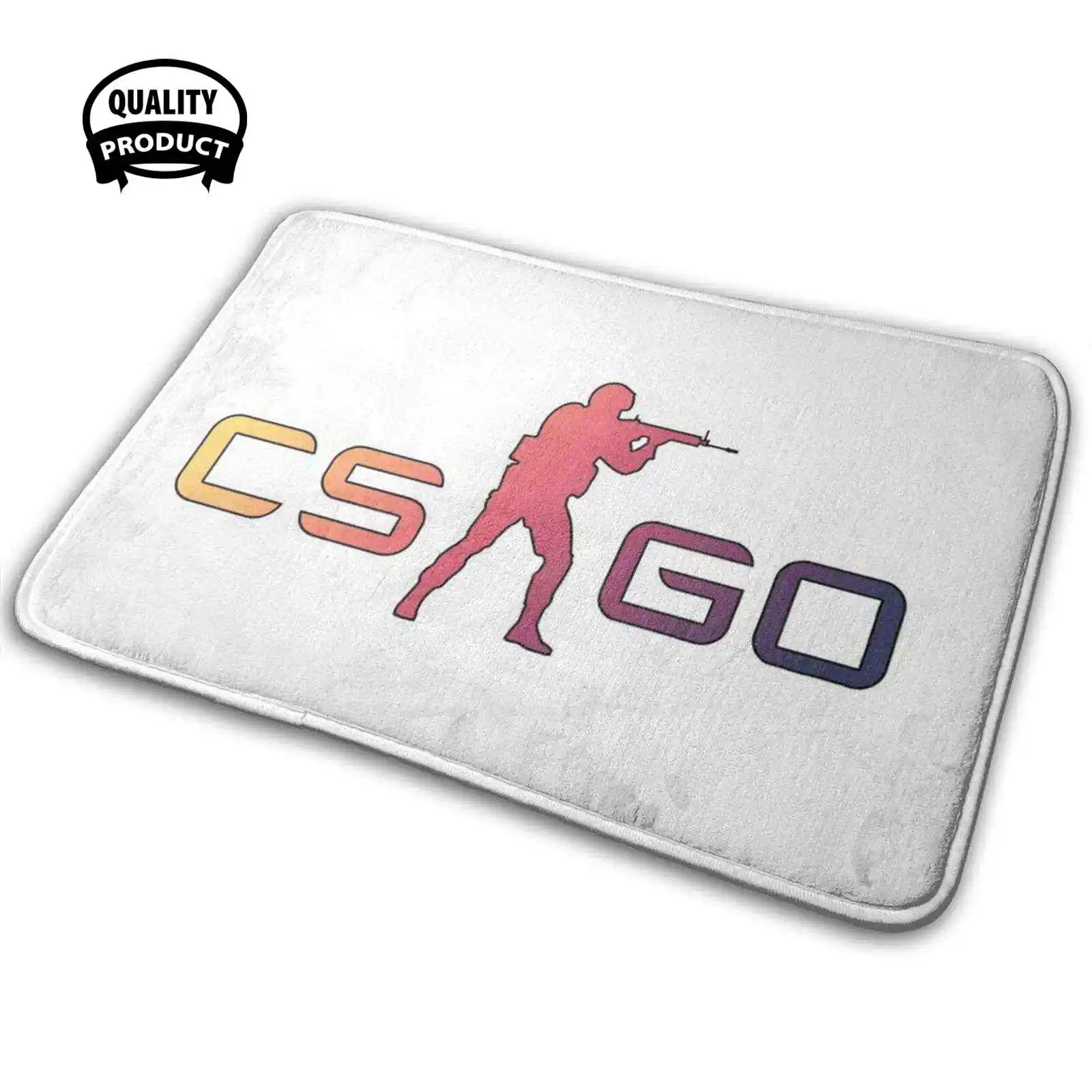 Мягкий домашний Противоскользящий коврик Csgo Cs Go противоударный с паровым