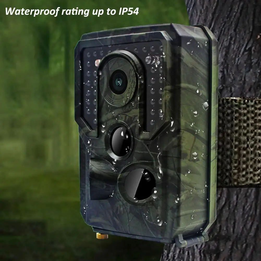 

Профессиональная Улучшенная охотничья камера PR400C, водонепроницаемая IP54 1080P фотоловушка, внешняя видеокамера с ночным видением