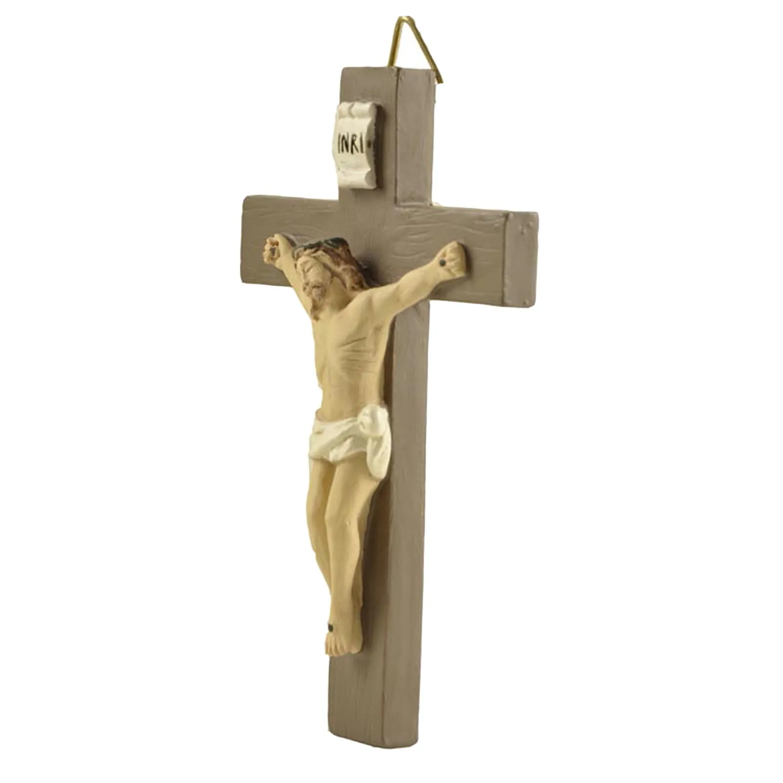 

Religious Jesus Cross Crucifix Statue Saint Figurine Home Church Decor Gift Sculpture Handicrafts LivingRoomCollectiblesCatholic
