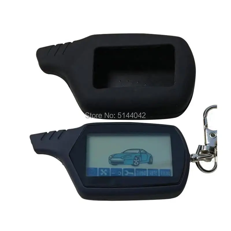 Дешевый двухсторонний пульт дистанционного управления A91 с ЖК дисплеем +